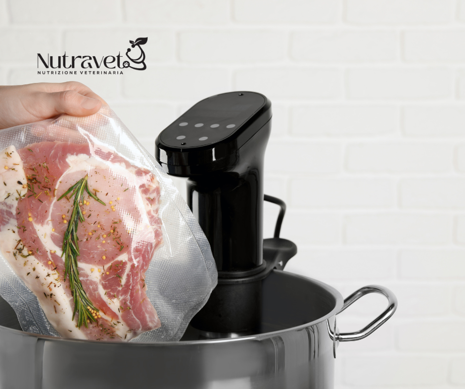 Cottura sous vide per cane e gatto: pratica, sana e semplice